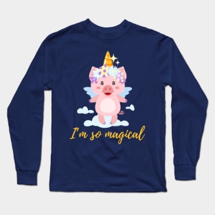 Magical Piggycorn Long Sleeve T-Shirt